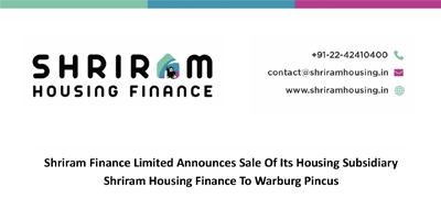 Shriram Housing Finance Visiting Card for Press Releases
